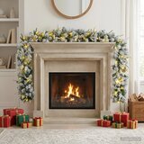  Božićni vijenci Zelena i bijela 270 cm PVC i PE 50 LED lampica | shoptok.hr