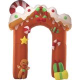 Molarem Home Luk na napuhavanje Medenjak s LED svjetlom – 300 cm - Božićna dekoracija za dvorište | shoptok.hr