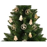 Christmas Wooden Tree Bomb Reindeer Tree Ornament | Shoptok.si