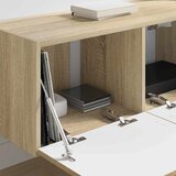 TV zidni ormar Zidne 2 pcs Sonoma 78,5 x 31 x 29,5 cm | shoptok.hr