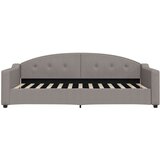  Izvlečna dnevna postelja taupe 90x200 cm blago, (20929938) | Shoptok.si