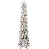 Umjetno osvijetljeno božićno drvce sa 100 LED i snijegom 180 cm | shoptok.hr