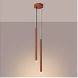 Nice Lamps Opečnato oranžna viseča svetilka ø 15 cm Fideus – | Shoptok.si