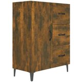  Komoda boja dimljenog hrasta 69 5x34x90 cm konstruirano drvo | shoptok.hr