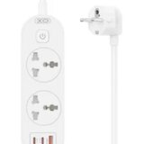 XO WL31 Produžni kabl sa zaštitom 3 utičnica 2xType-C 1xUSB 30W 1,5m | Eponuda.ba