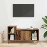 vidaXL TV ormar Staro drvo 100 x 35 x 55 cm Konstruirano drvo | shoptok.hr