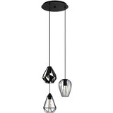 Eglo Distaff viseća lampa 3xE27, Ø34 cm, crna žičana, 43582 Cijene
