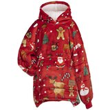 Svilanit odeja otroški hoodie Xmass plus darilo nogavičke | Shoptok.si