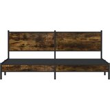  Metalni okvir kreveta bez madraca boja hrasta 200x200 cm | Eponuda.ba