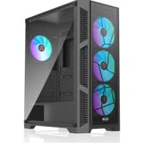 Raijintek arcadia iii midi tower/ atx/ m-atx/ mini-itx/ bez napajanja/ kaljeno staklo/ crna Kucište ( 53125 ) | Eponuda.com