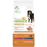 Natural trainer Sensitive No Gluten Adult Medium/Maxi z lososom - Varčno pakiranje: 2 x 12 kg Cene