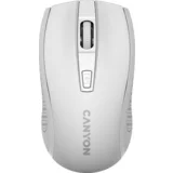 Canyon MW-7, 2.4Ghz wireless mouse, 6 buttons, DPI 800/1200/1600, with 1 AA battery ,size 110*60*37mm,58g,white - CNE-CMSW07W