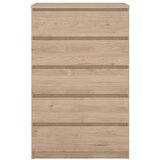 Tvilum Komoda v hrastovem dekorju v naravni barvi 77x121x50 cm Naia – | Shoptok.si