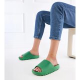 Gemre Green women's rubber flip-flops Papitos | ePonuda.com