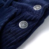  Dječja haljina kombinezon od samta modra 104 | shoptok.hr