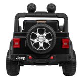  Licencirani auto na akumulator Jeep Wrangler Rubicon 4x4 - crni | shoptok.hr