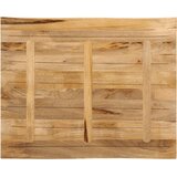 Stolna ploča 110x80x2,5 cm masivno drvo manga sa živim rubom | shoptok.hr