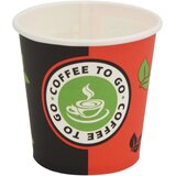  Papirnate šalice za kavu s poklopcem 1000 kom 4 oz 120 ml | shoptok.hr