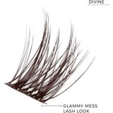 Nanolash DIY Eyelash Extensions set za kućno produljivanje trepavica Divine BROWN 36 kom Slike