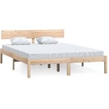 The Living Store Posteljni okvir iz trdne borovine 140x190 cm - Posteljni Okvir, (21530970) | Shoptok.si