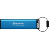 Kingston Technology IronKey Keypad 200 USB izbrisivi memorijski pogon 512 GB USB Tip-C 3.2 Gen 1 (3.1 Gen 1) Plavo | shoptok.hr