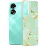 Techsuit Marble ovitek za Oppo A78 4G - Zelena | Shoptok.si