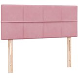 Box Spring krevet s madracem i LED ružičasti 120x220 cm samt | shoptok.hr