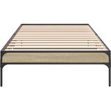  Krevetna konstrukcija Hrast sonoma 80 x 200 cm | shoptok.hr