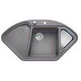 Blanco sudoper DELTA II-F InFino SILGRANIT SIVI KAMEN, pribor 18/10, s dalj.upr. | shoptok.hr