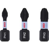 Bosch Impact Control 3-delni set bitova PH1 / PH2 / PH3 dužine 25mm (2608522470) | ePonuda.com