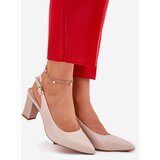Sergio Leone Comfortable Heels On A Block Heel | Shoptok.si