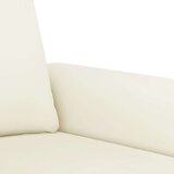  3-dijelni set sofa s jastucima krem baršunasti | shoptok.hr