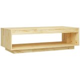 Maison Chic Klubska mizica - kavna mizica - Nizka mizica 110x50x33,5 cm trdna borovina, (21753732) Cene