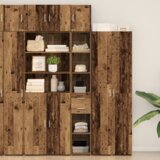 vidaXL omara na steni Star les 30x42.5x225 cm Lesna konstrukcija | Shoptok.si