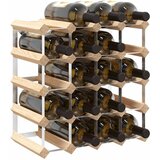  Stalak za vino za 20 boca od masivne borovine | shoptok.hr