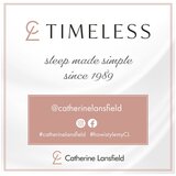 Catherine Lansfield Bijela/plava posteljina za bračni krevet/za produženi krevet 230x220 cm Scallop Border – | shoptok.hr