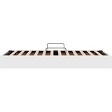  Otomanski krevet Čista bijela 100 x 200 cm Lažna koža | shoptok.hr