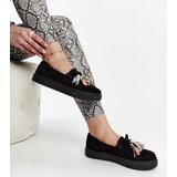 Gemre Black loafers with colorful tassels Adaldrida | Shoptok.si