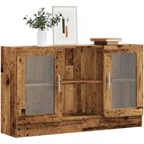 vidaXL Komoda starinski les 120x30,5x70 cm iverna plošča Cene