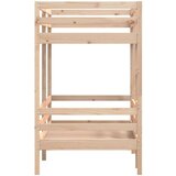 vidaXL Krevet na kat 80 x 200 cm od masivne borovine | shoptok.hr