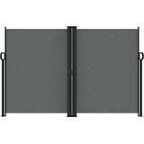  Bočna tenda na uvlačenje antracit 160 x 1200 cm | shoptok.hr
