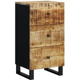  Komoda s 3 ladice 40 x 33,5 x 75 cm od masivnog drva manga | shoptok.hr