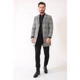 Dewberry PLT8398 MEN'S COAT-PLAID-BLACK | shoptok.hr