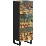  Visoka komoda s 3 vrata 40x33x110 cm obnovljeno drvo i željezo | shoptok.hr