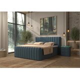 Premium Living Postelja Boxspring Lina, Modra, 200x220 | Shoptok.si