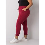 BASIC Feel Good Sweatpants-RV-DR-6300.19-burgundy | Shoptok.si