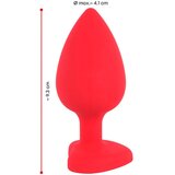 You2Toys Analni silikonski čep s srčkom - L (R537756) | Shoptok.si