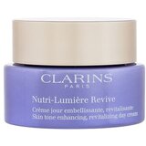 Clarins Nutri-Lumière Revive Skin Tone Enhancing, Revitalizing Day Cream dnevna krema za lice za sve vrste kože 50 ml za žene | shoptok.hr