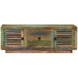 TV ormarić 110 x 30 x 40 cm od masivnog obnovljenog drva | Eponuda.com