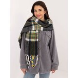 Wool Fashion Italia Scarf-AT-SZ-231501.49-black | Shoptok.si